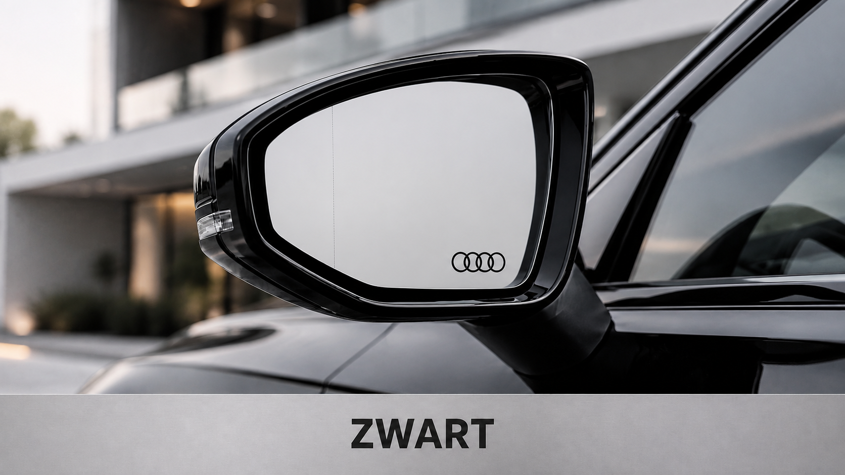 Audi logo Buitenspiegel Detail Sticker Set Van 2
