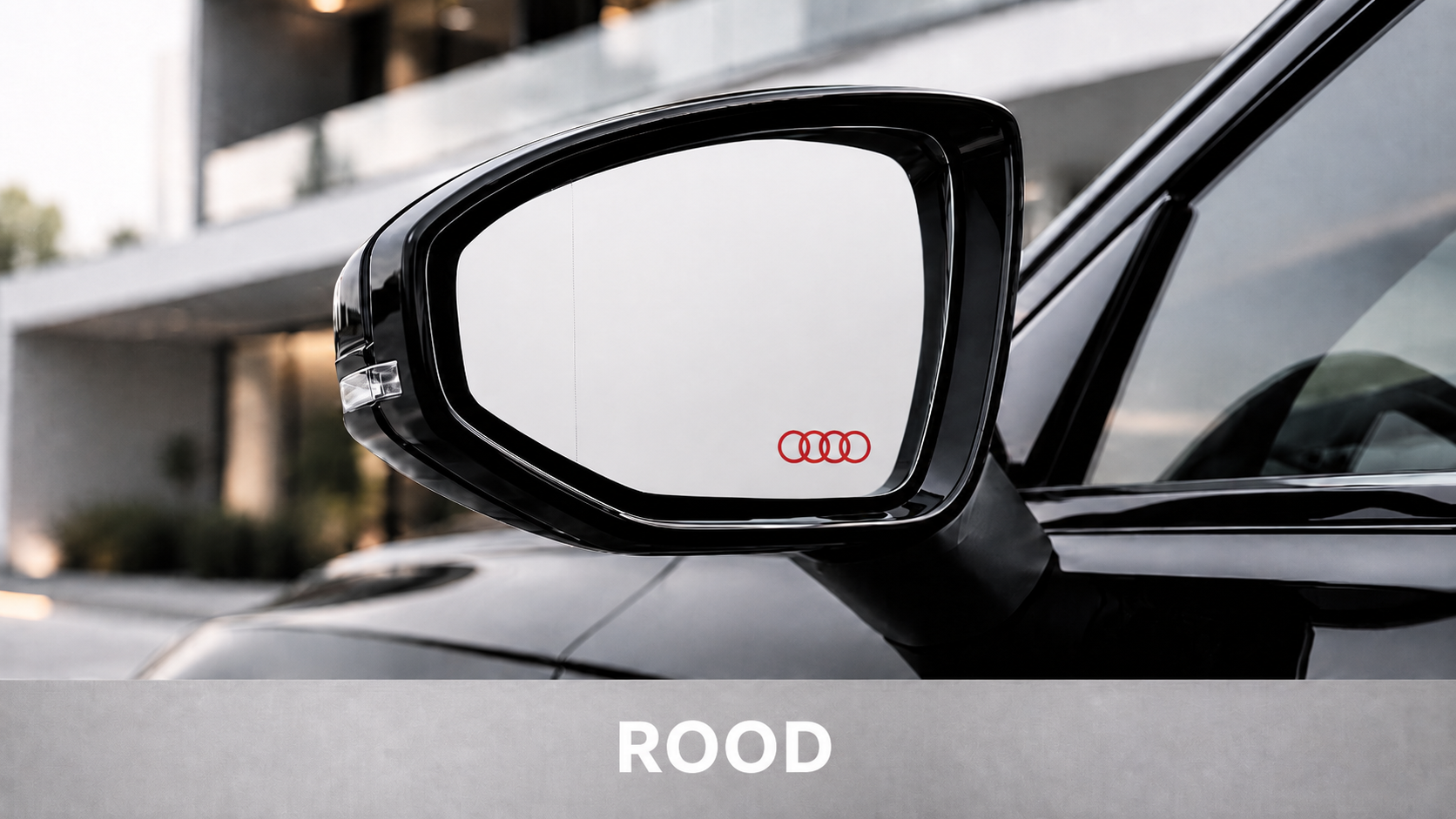 Audi logo Buitenspiegel Detail Sticker Set Van 2