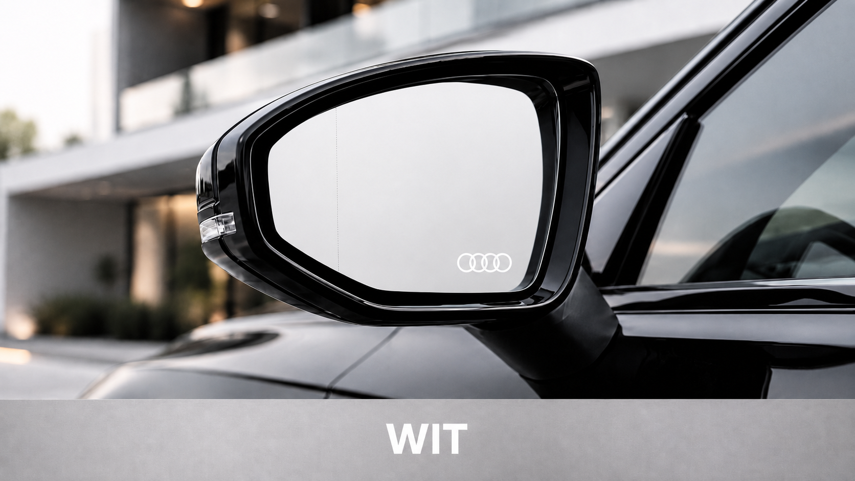 Audi logo Buitenspiegel Detail Sticker Set Van 2