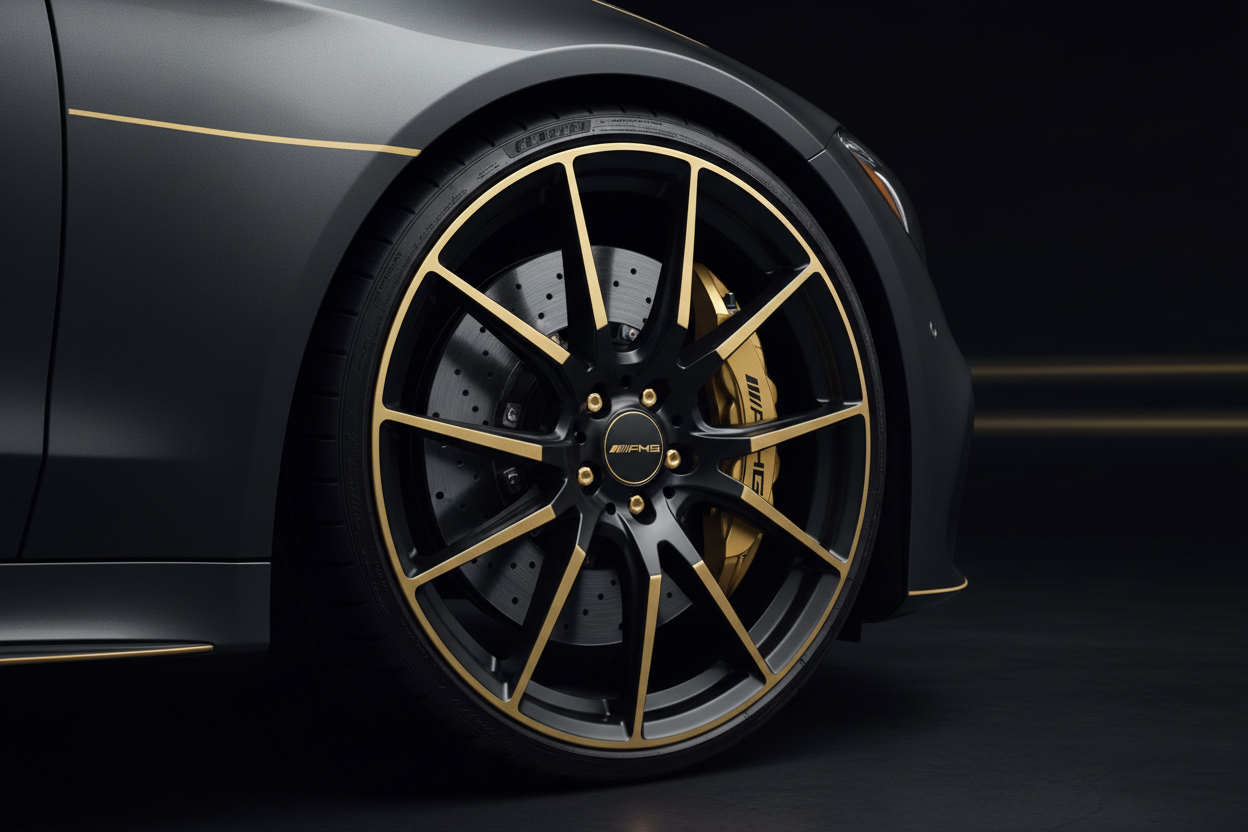 Hero Shot AMG Wheel